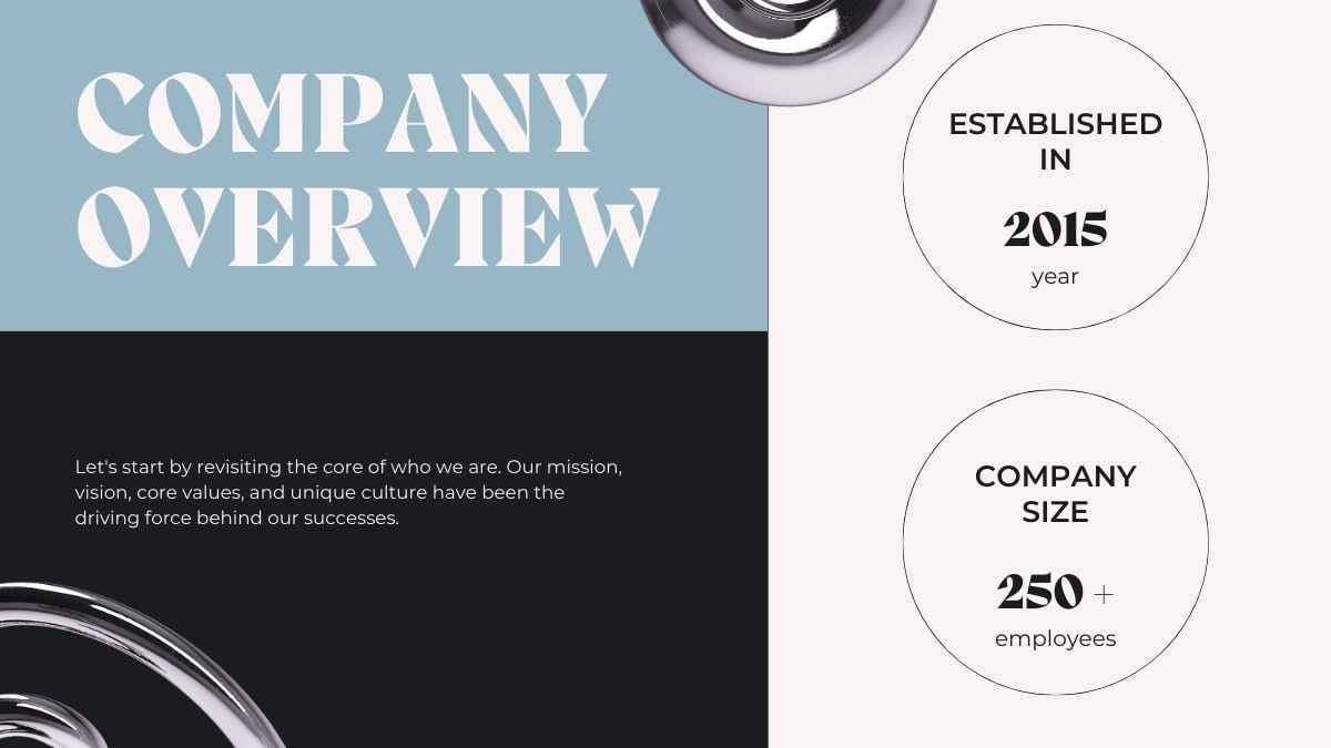 Bold Modern Company Year in Review Slides - slide 6