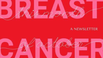 Boletim informativo sobre o câncer de mama