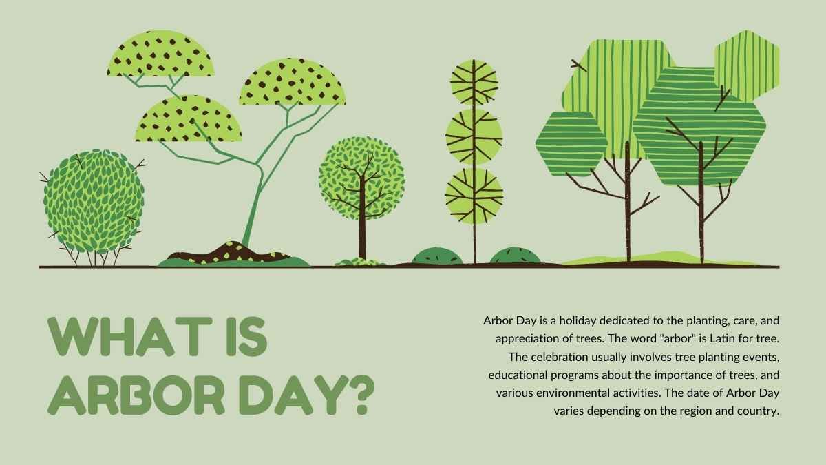 Botanical National Arbor Day - slide 4