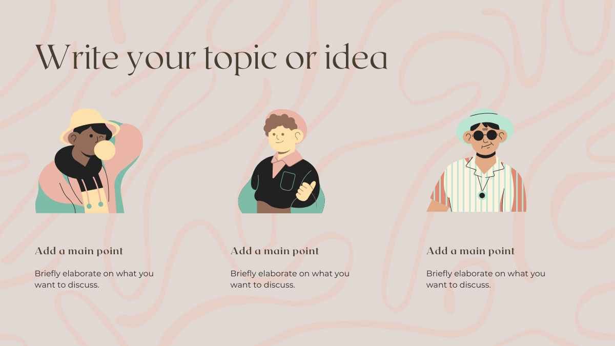 브라운과 누드 심플하고 우아한 일러스트레이터 포트폴리오 - 슬라이드 13