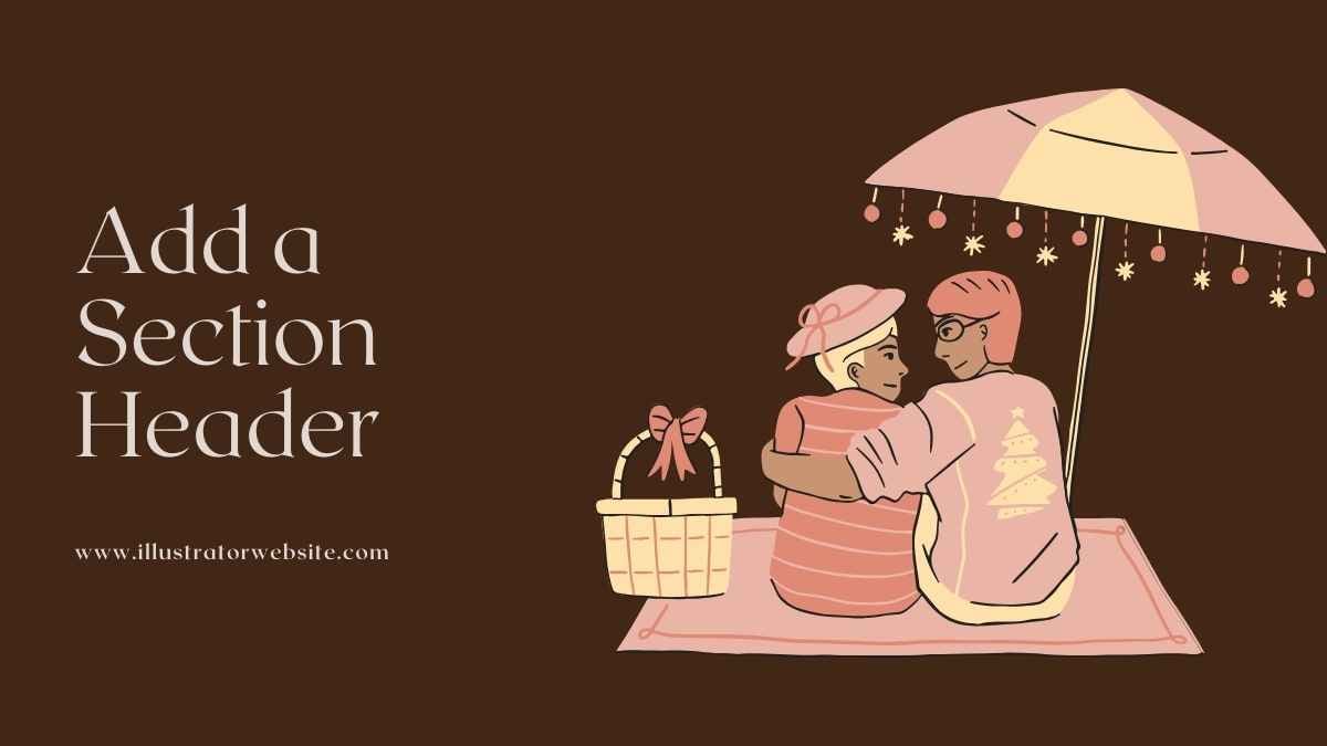 브라운과 누드 심플하고 우아한 일러스트레이터 포트폴리오 - 슬라이드 7