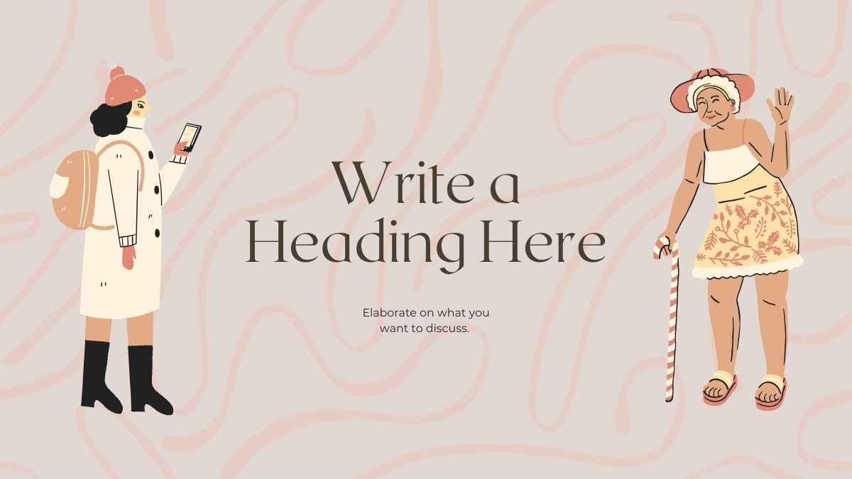 브라운과 누드 심플하고 우아한 일러스트레이터 포트폴리오 - 슬라이드 9