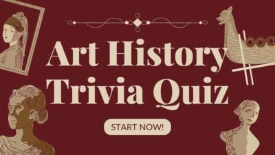 Questionário ilustrado sobre história da arte