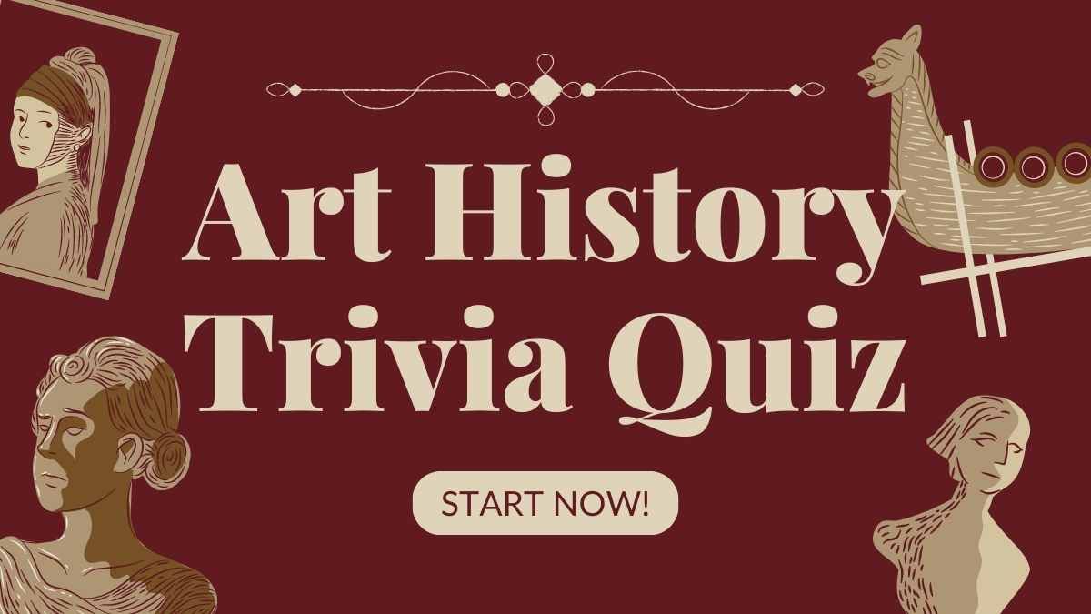 Illustrated Art History Trivia Quiz - slide 0