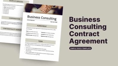 Business Consulting Contract Agreement 1