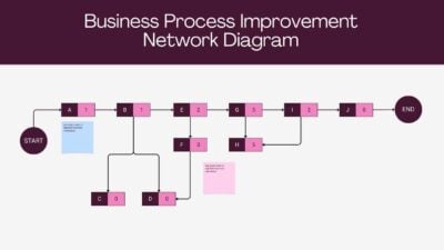 Business Process Improvement Network Diagram Whiteboard 1