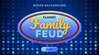 Slides Carnival Google Slides and PowerPoint Template Classic Family Feud Board Background 1