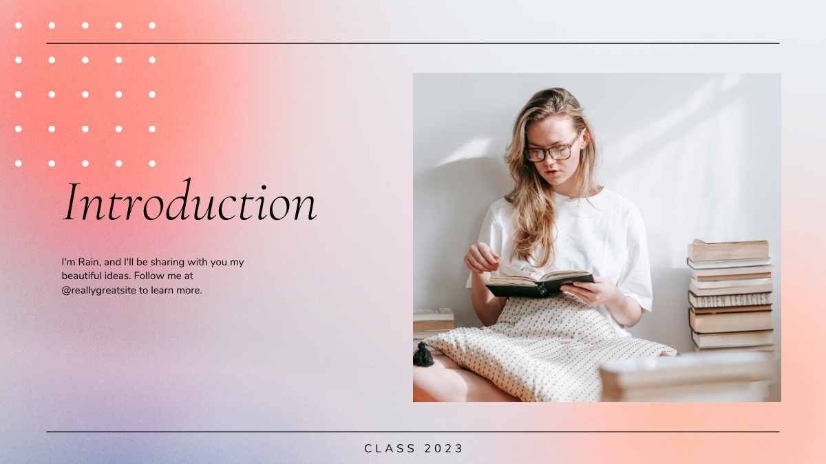 Anuário clássico minimalista - slide 4
