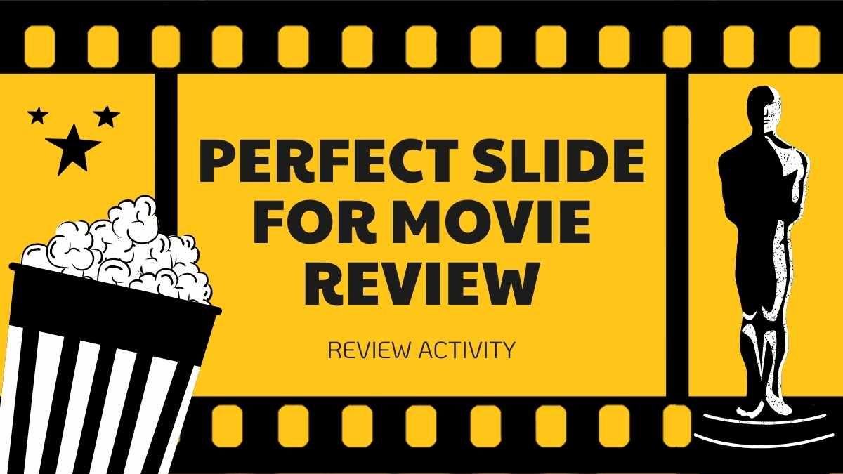 Classic Perfect Slides for a Movie Review - slide 0