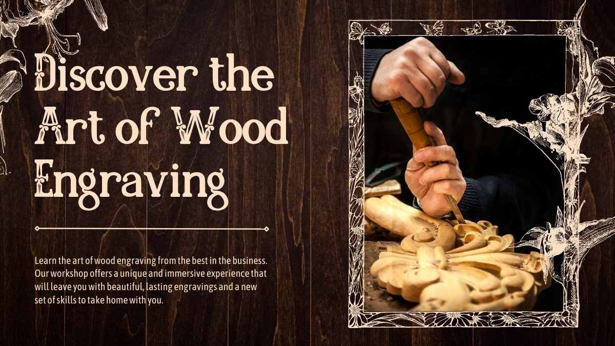 Classical Wood Engraving Workshop - slide 5