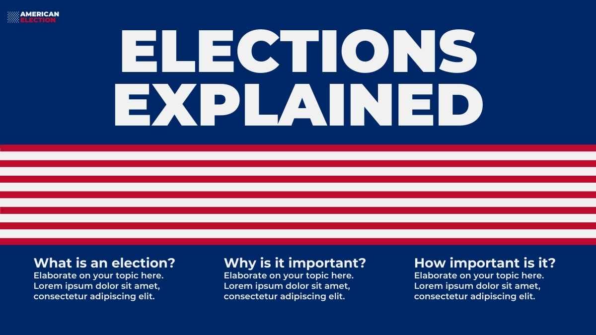 Slide Minimal Pemilu Amerika yang Bersih - slide 5