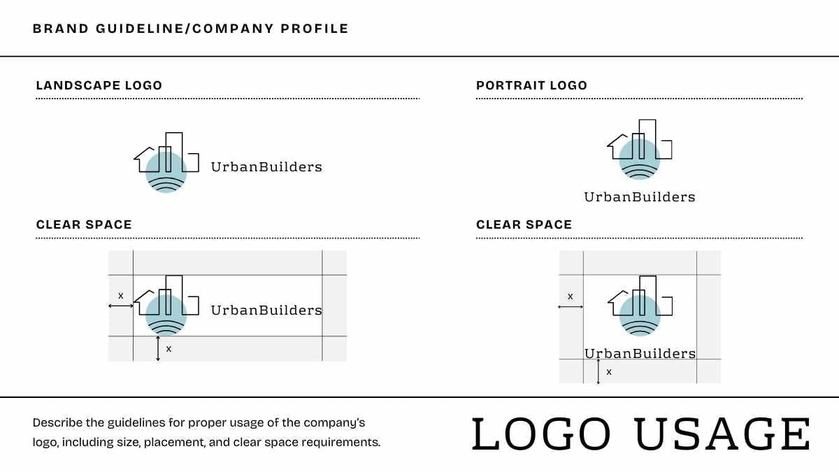 クリーンでミニマルな都市建設会社のスライド✨ - slide 11