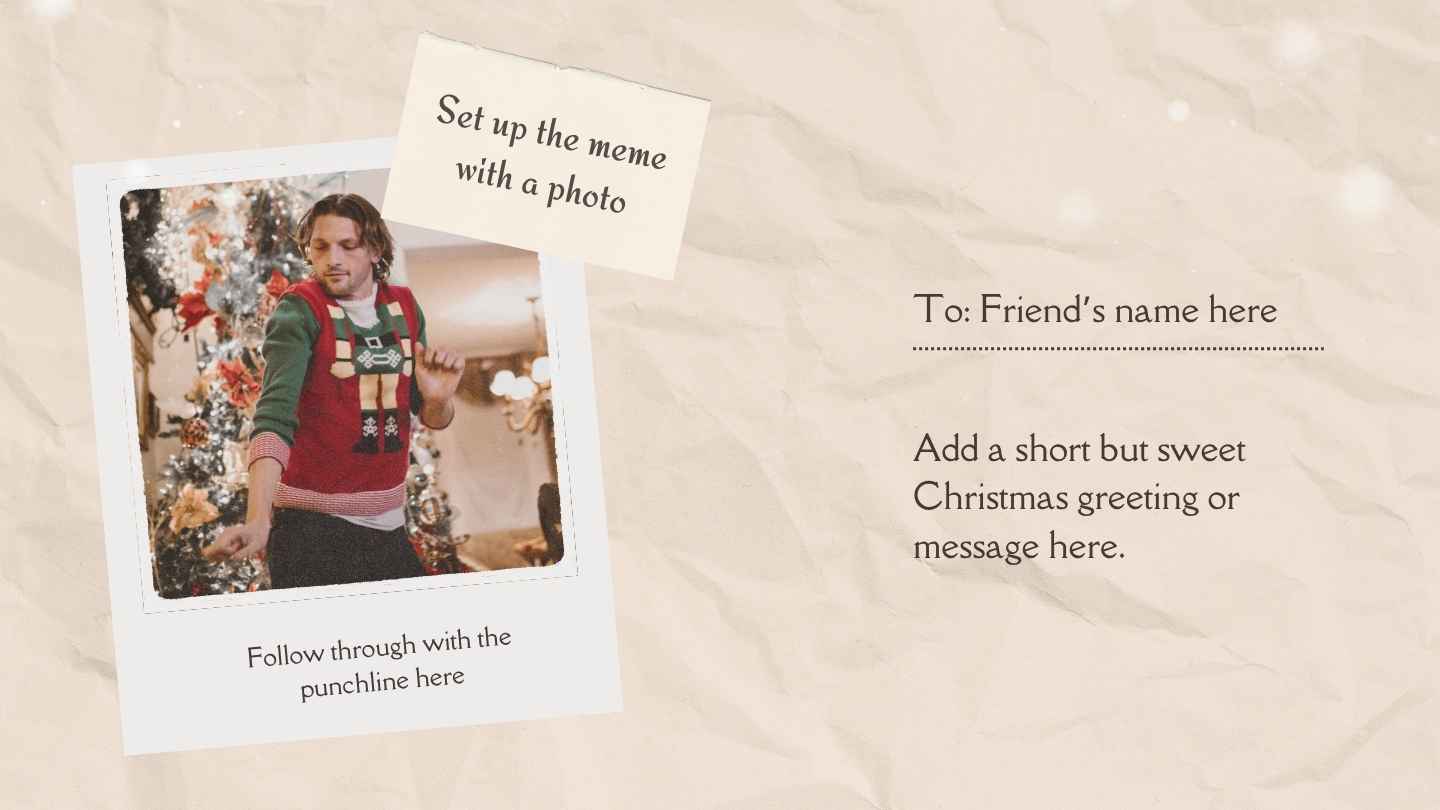 Collage Holiday Icons Meme Presentation - slide 5