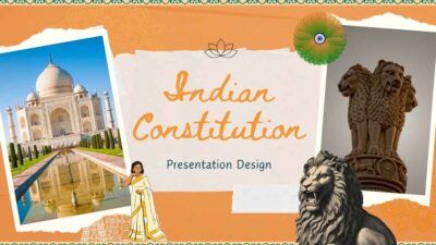 Slides Carnival Google Slides and PowerPoint Template Collage Indian Constitution 2