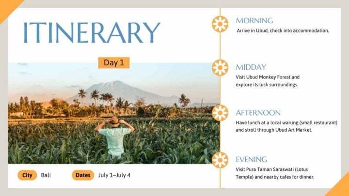Trip Planning Infographic. Free PPT & Google Slides Template ...