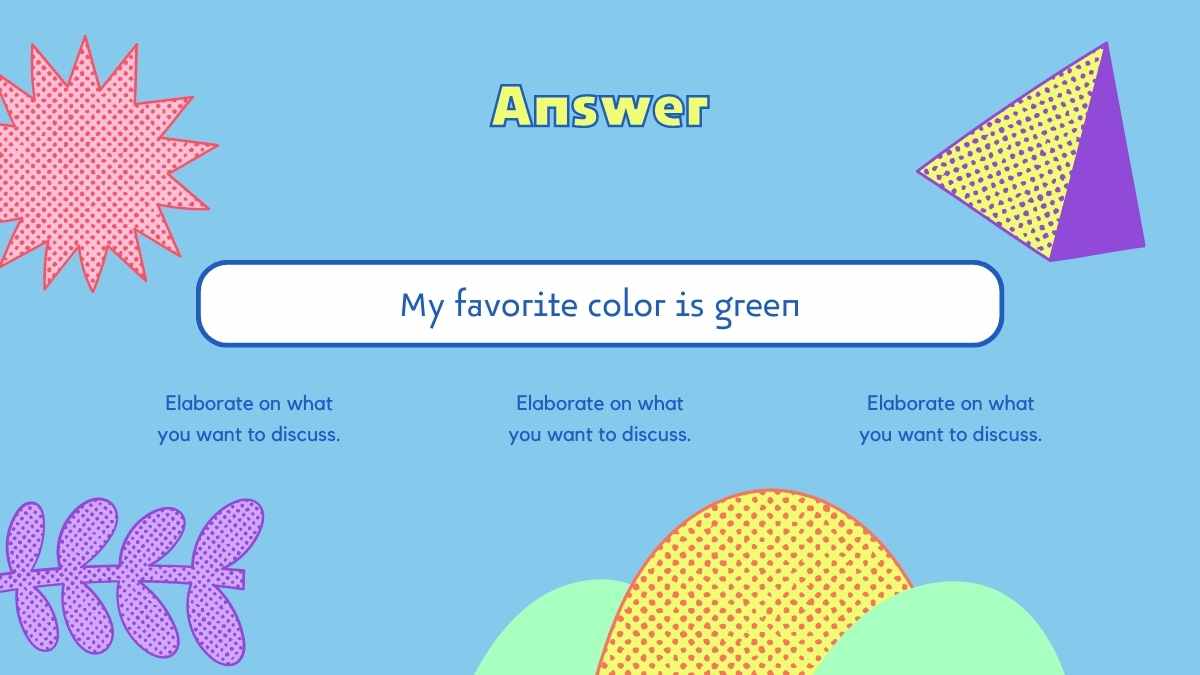 Abstract Interactive Personality Quiz Slides - slide 9