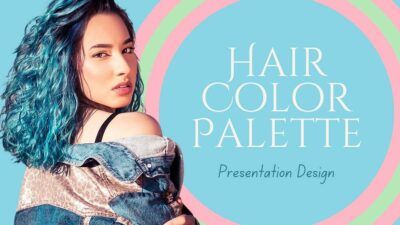 Slides Carnival Google Slides and PowerPoint Template Colorful Hair Color Palette 2