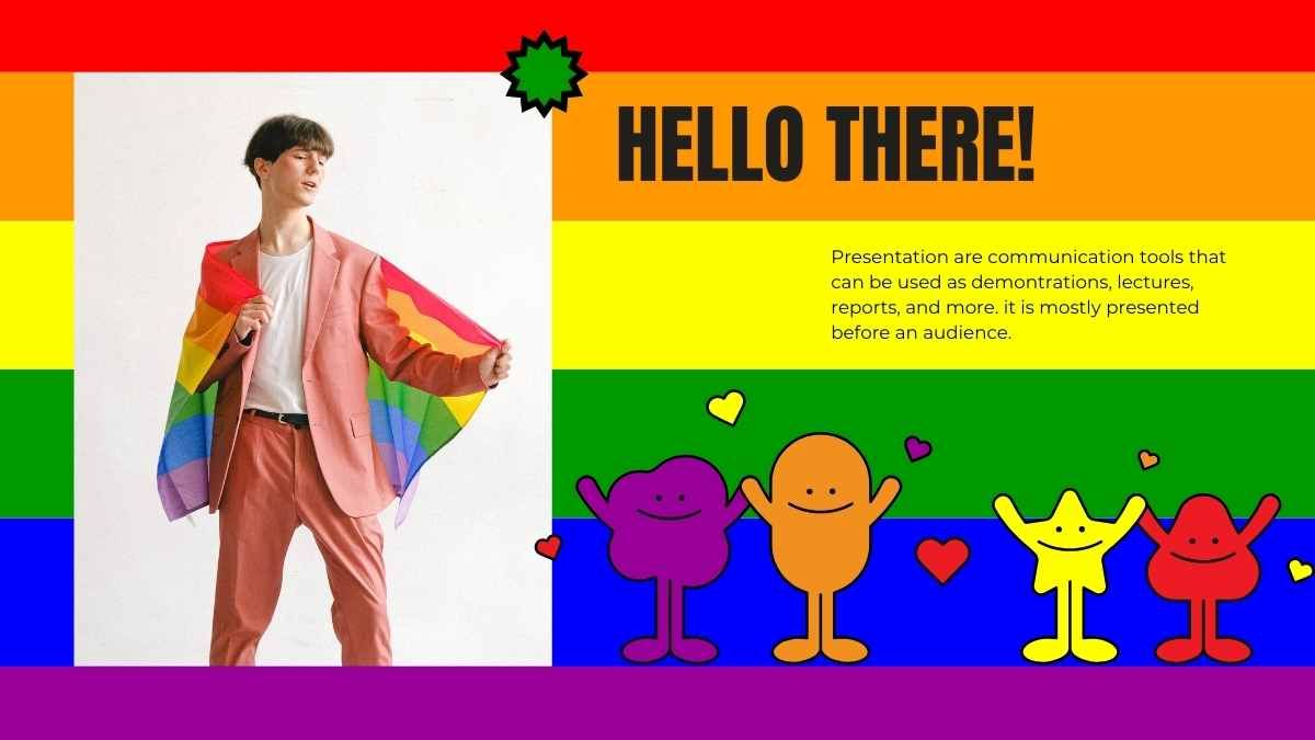 Colorful Happy Pride Celebration - slide 4