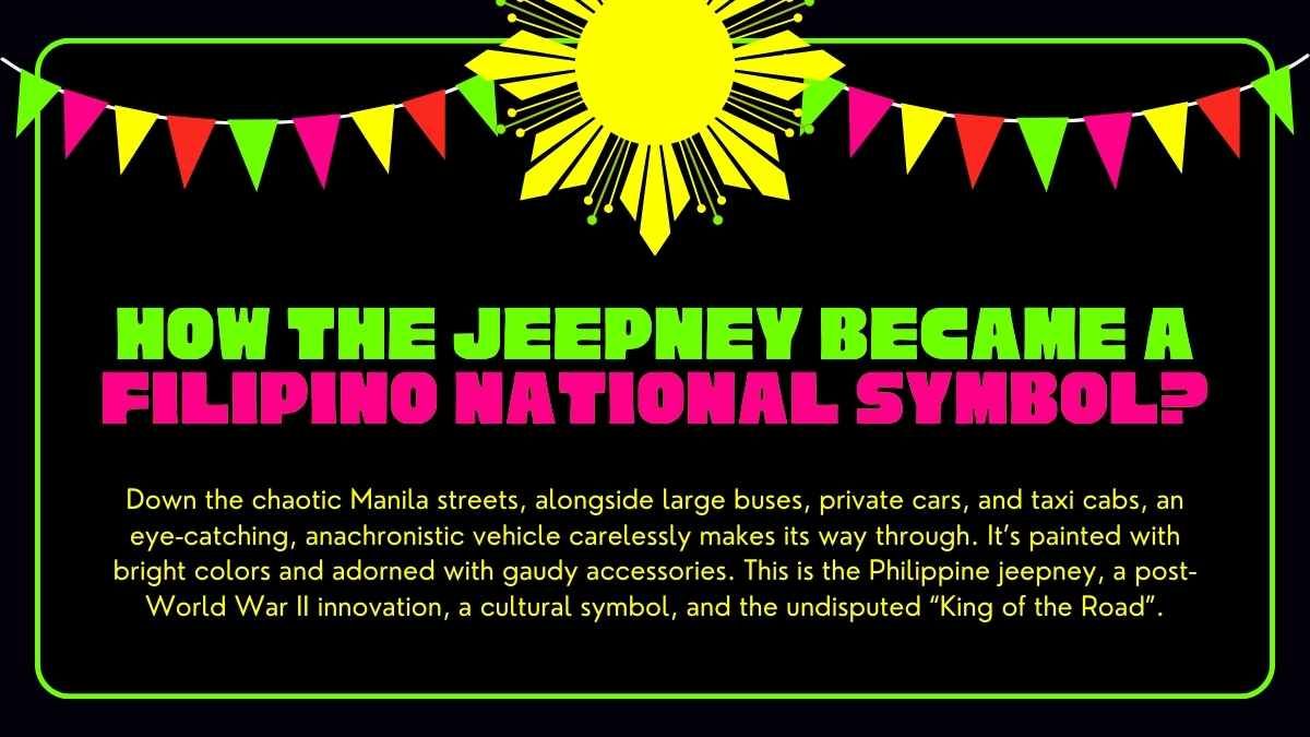 Carteles de neón de colores para jeepney - diapositiva 4