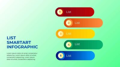 List SmartArt Infographic. Free PPT & Google Slides Template ...