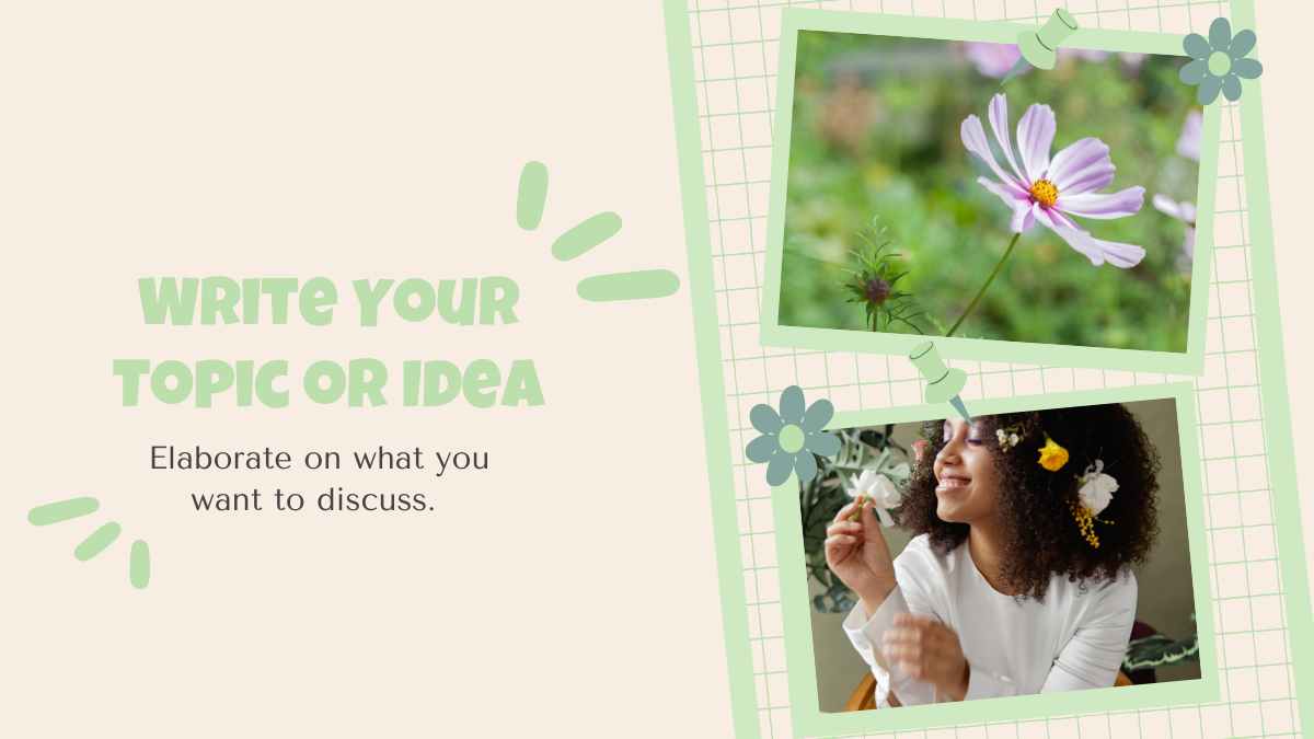 Colorful Pastel Cute Scrapbook Spring Equinox Slides - slide 5