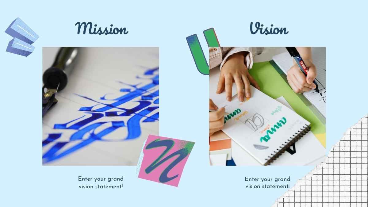 Designs de letras de scrapbook para marketing - slide 6