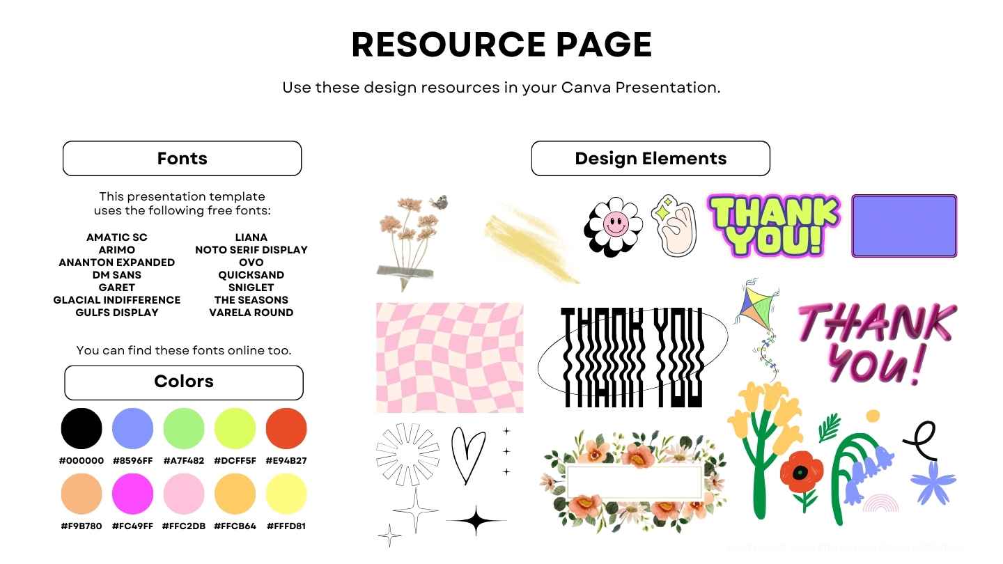 Colorful Thank You Notes - slide 11
