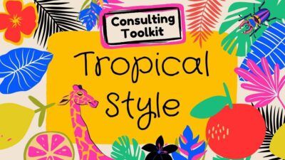 Colorful Tropical Style Consulting Toolkit Slides