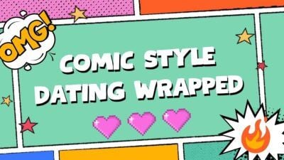 Comic Style Dating Wrapped Presentation