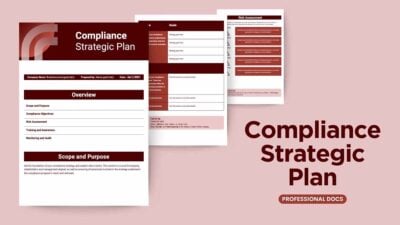 Compliance Strategic Plan 1