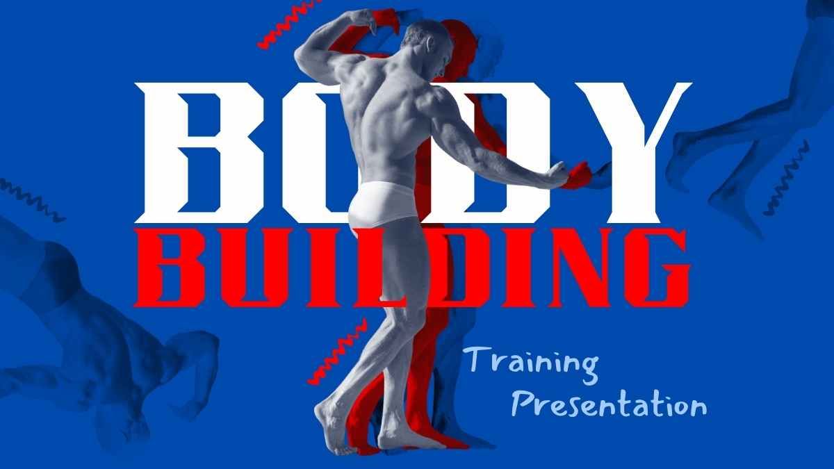 Cool Bodybuilding Training Sports Presentation - slide 0