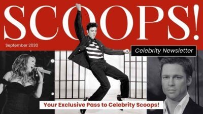 Cool Celebrity Scoops Newsletter