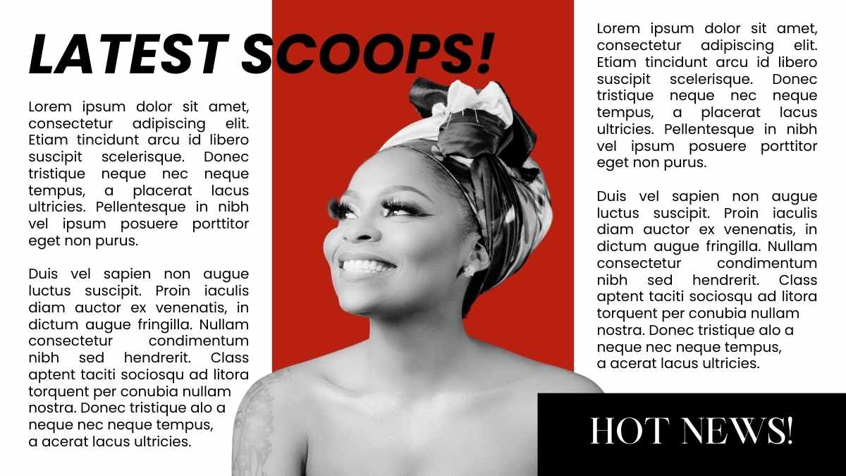 Cool Celebrity Scoops Newsletter Slides - slide 10