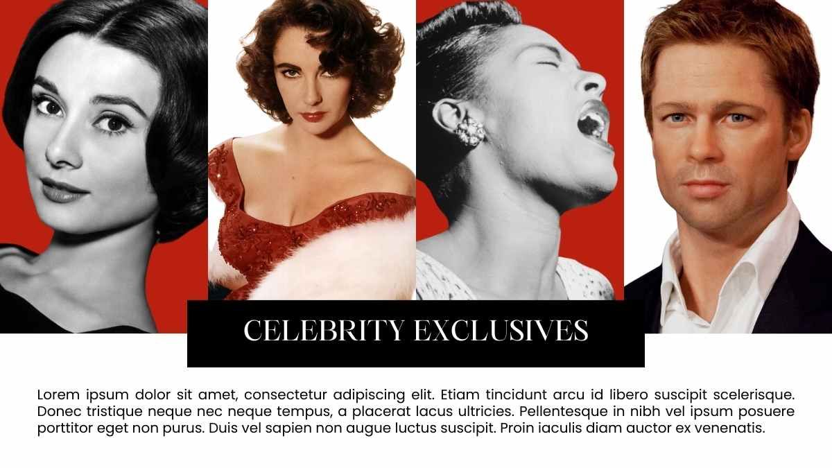 Boletín de noticias de celebridades genial - diapositiva 6