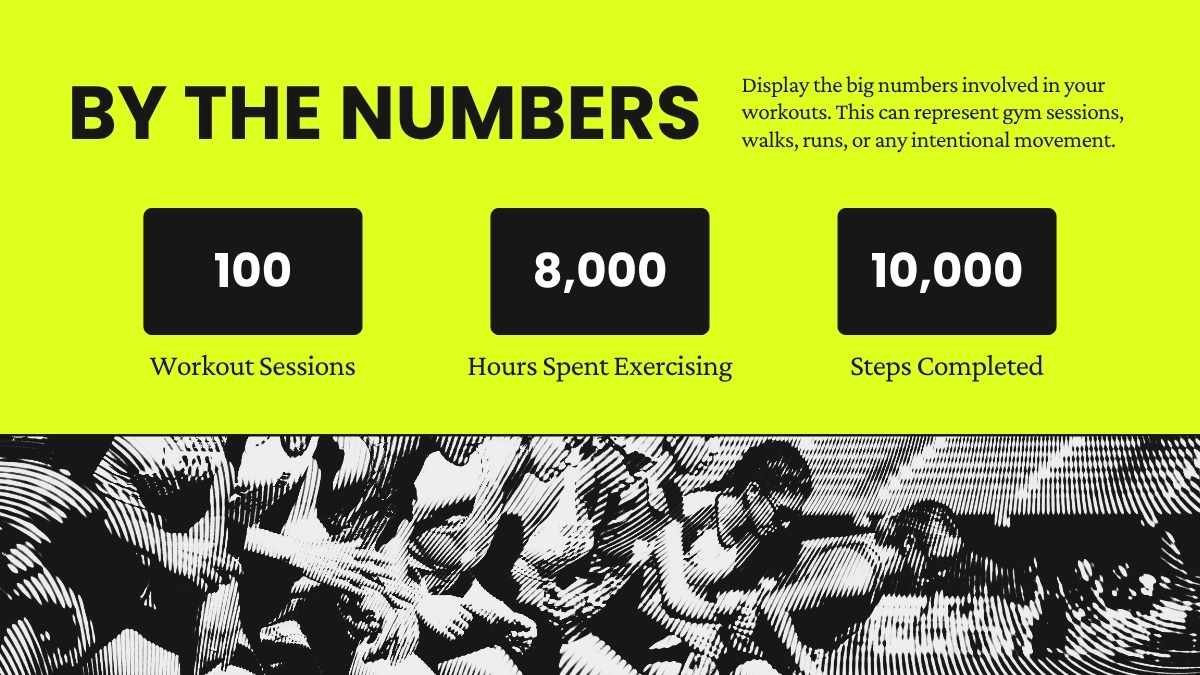 Cool Fitness Wrapped Presentation - slide 3