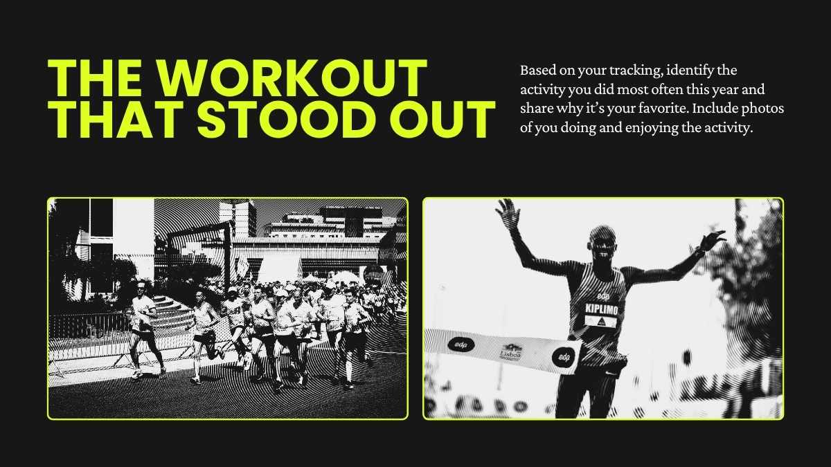 Cool Fitness Wrapped Presentation - slide 4