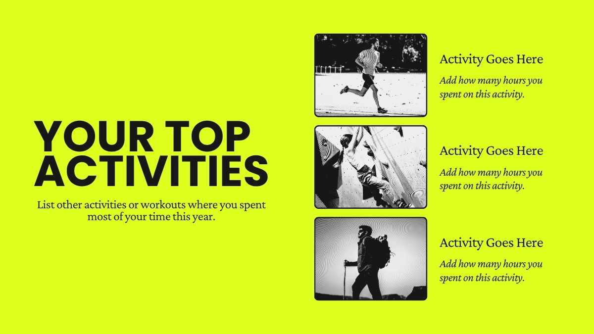 Cool Fitness Wrapped Presentation - slide 5
