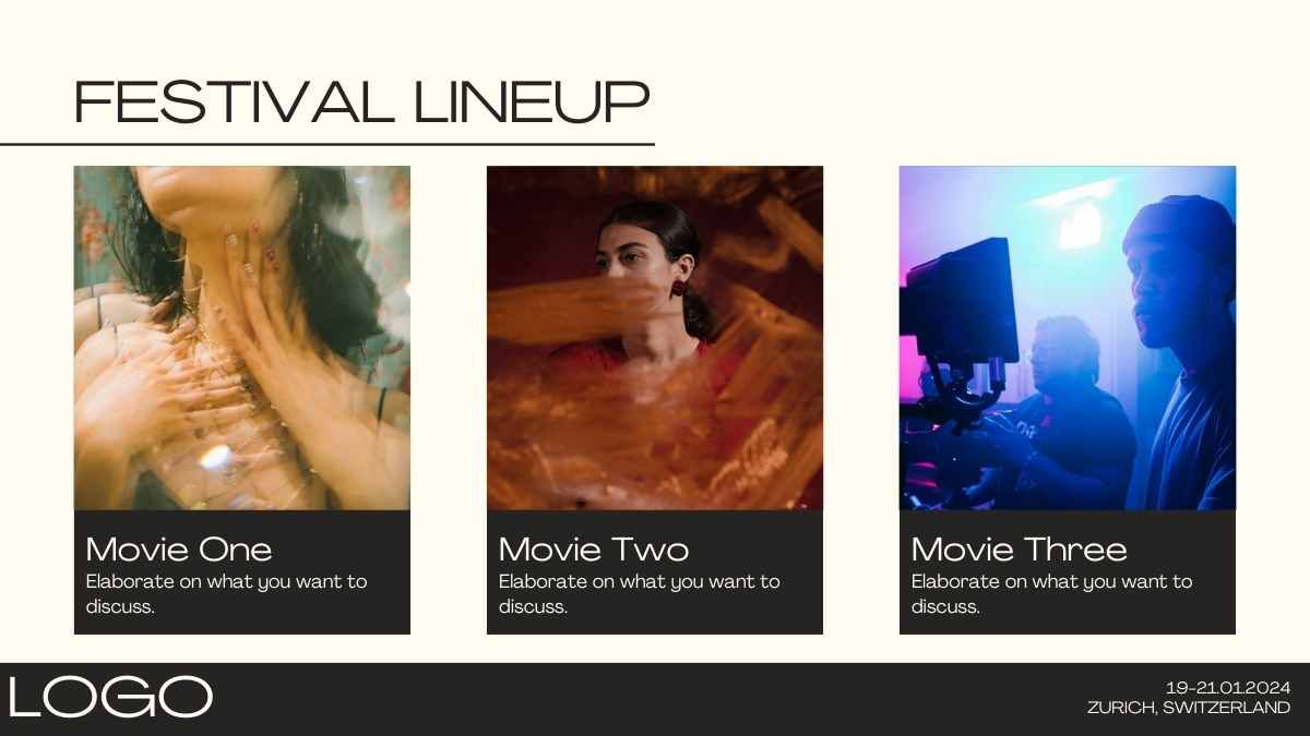 Cool Minimal Film Festival Presentation - slide 10