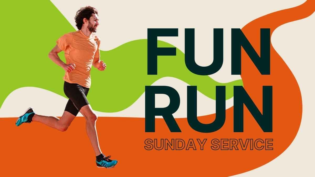 Geometric Fun Run Sunday Service - slide 0