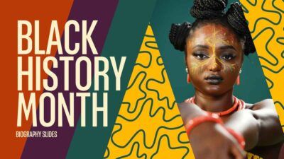 Creative Black History Month Biography Slides