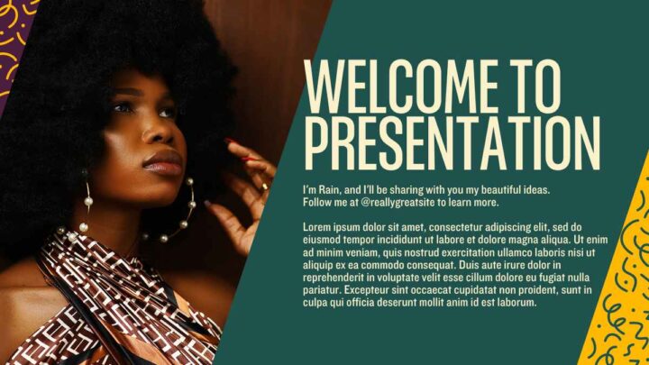 Black History Month Biography . Slides Template — SlidesCarnival