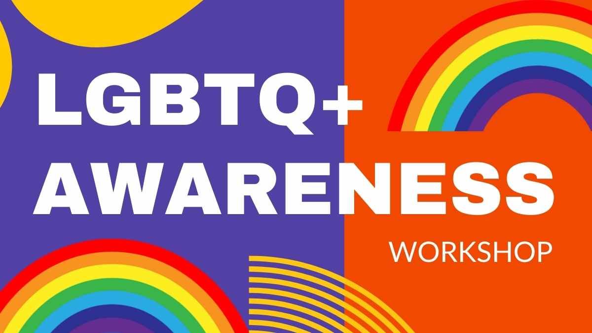 Creative LGBTQ+ Awareness Workshop - slide 0
