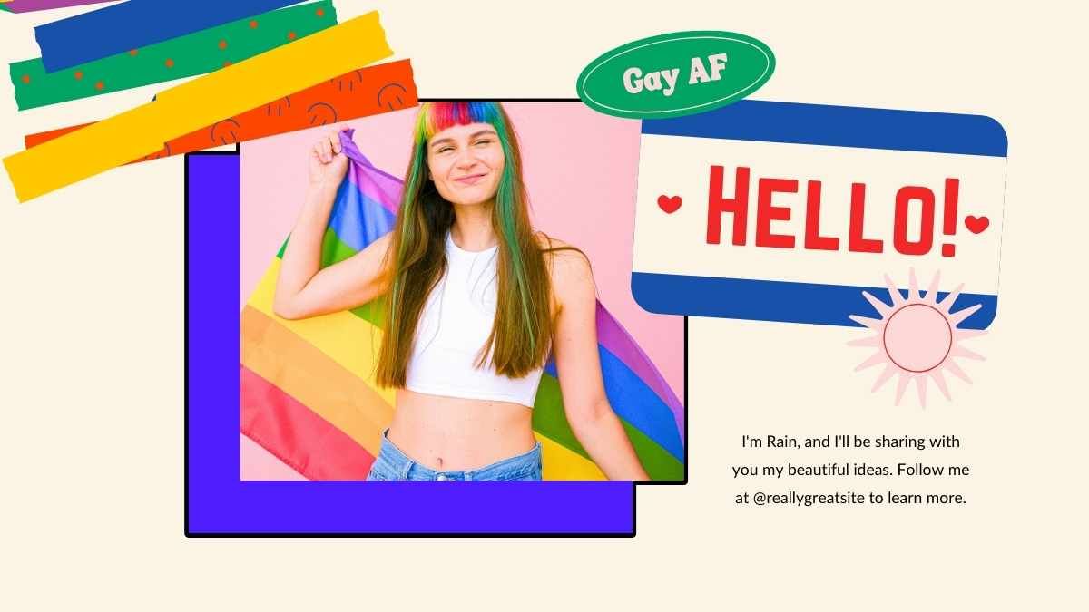 Perfil de empresa creativa e integradora LGBTQ - diapositiva 4