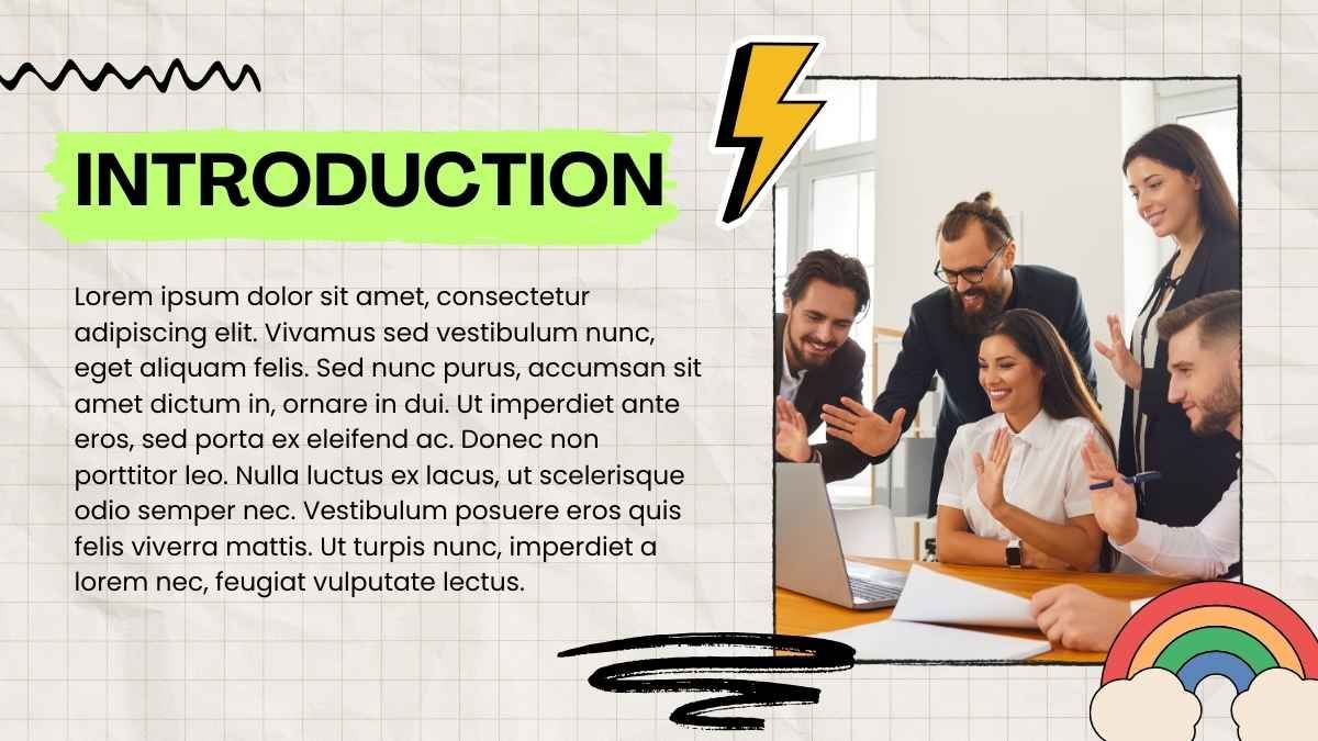 Creative Meet the Team Meeting - slide 2
