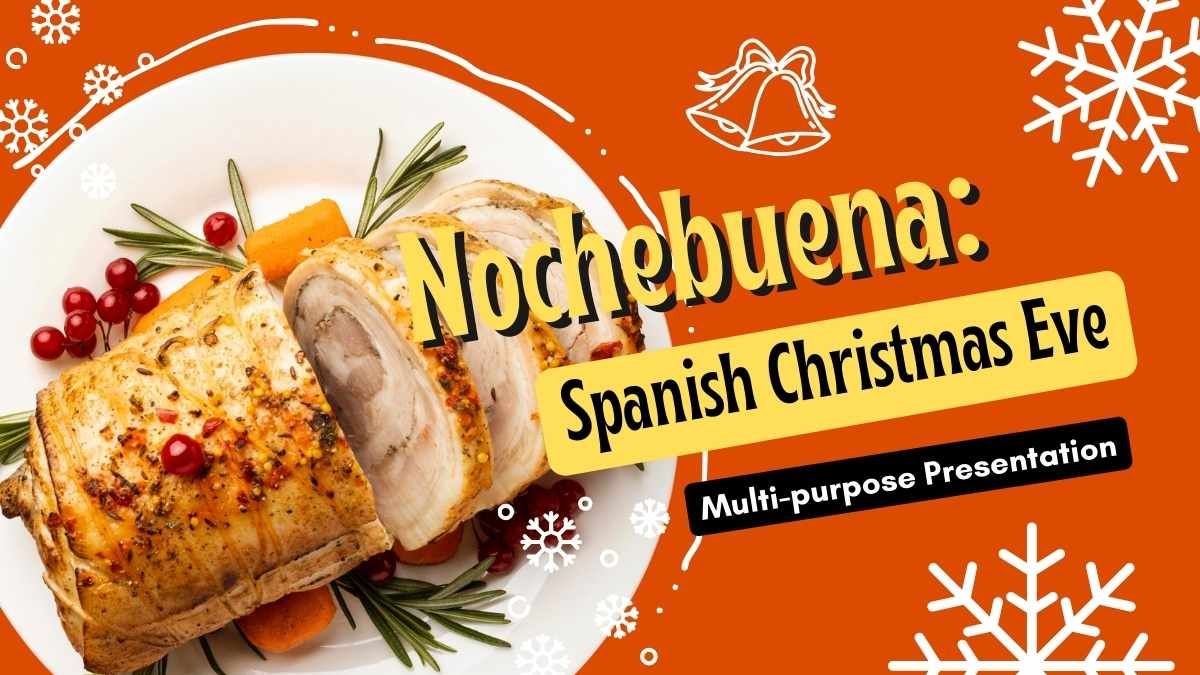 Nochebuena criativa: Véspera de Natal em espanhol - slide 0