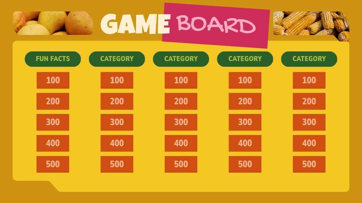 Creative Nutrition Game Slides - slide 3