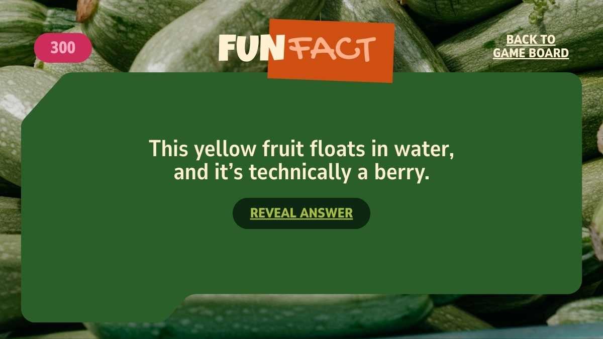 Creative Nutrition Game Slides - slide 8