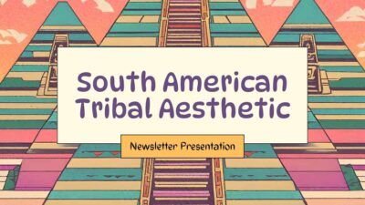Creative South American Tribal Newsletter