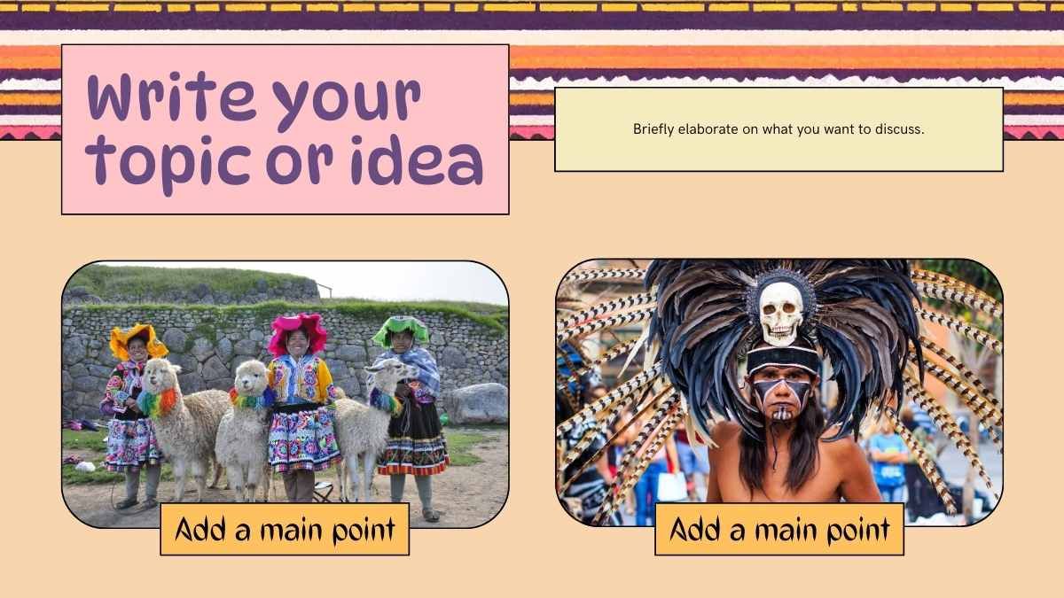 Creative South American Tribal Newsletter - slide 4