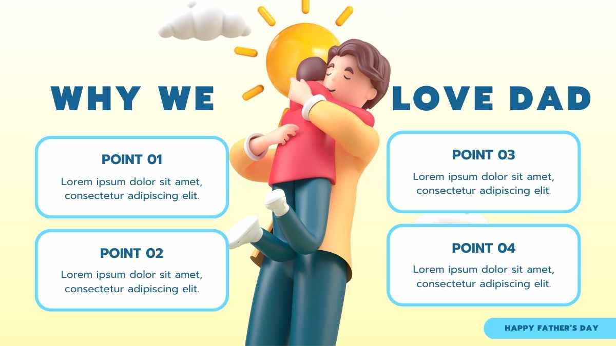 Hari Ayah Terbaik di Dunia dalam Desain 3D yang Menggemaskan - slide 9